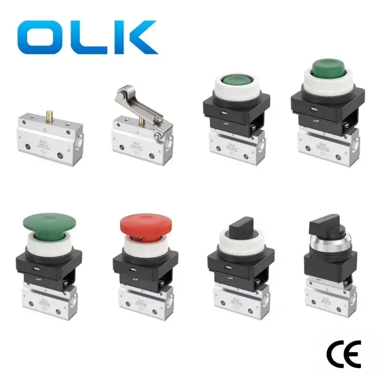 MOV321 Series mekaniske knapkontrolventil 3-vejs