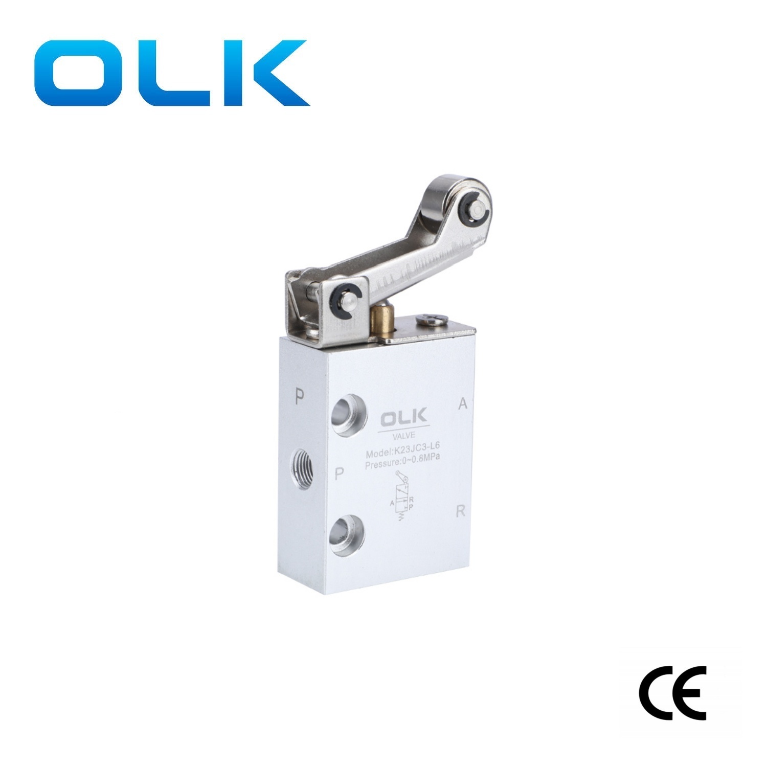 Rollermekanisk ventil K23JC3-L6 3 Way